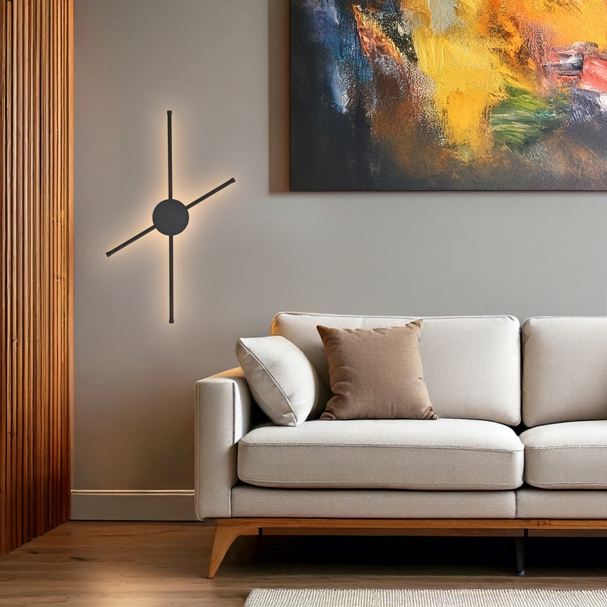 Brilagi - LED Аплик LUGO QUATTRO LED/16W/230V черен
