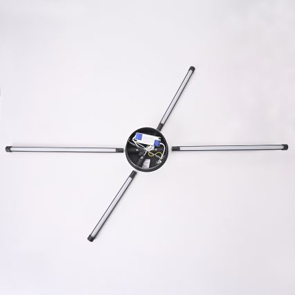 Brilagi - LED Аплик LUGO QUATTRO LED/16W/230V черен