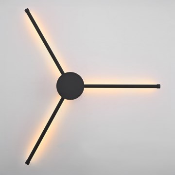 Brilagi - LED Аплик LUGO TRE LED/14W/230V черен