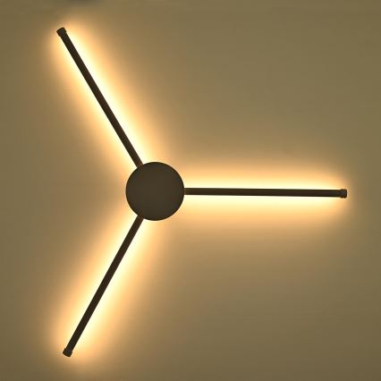 Brilagi - LED Аплик LUGO TRE LED/14W/230V черен