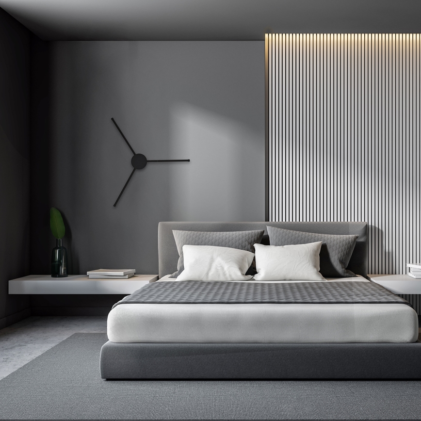 Brilagi - LED Аплик LUGO TRE LED/14W/230V черен