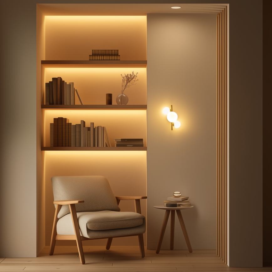 Brilagi - LED Аплик MILLA 3xG9/3W/230V златист/бял