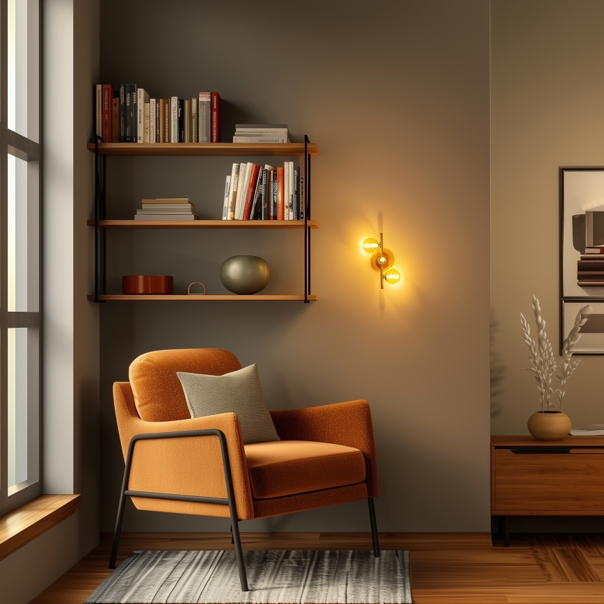 Brilagi - LED Аплик MILLA 3xG9/3W/230V златист