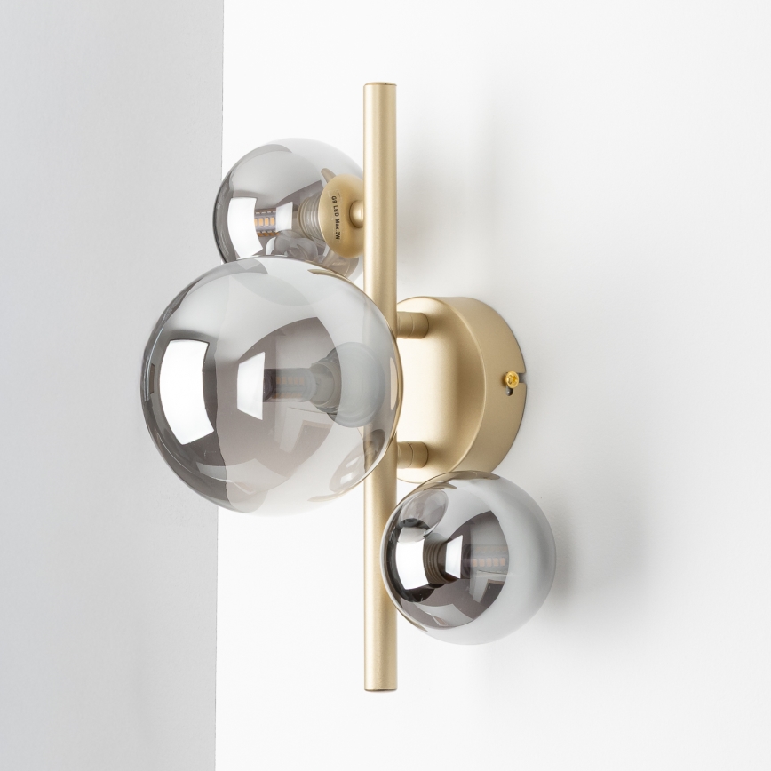 Brilagi - LED Аплик MILLA 3xG9/3W/230V златист/опушен