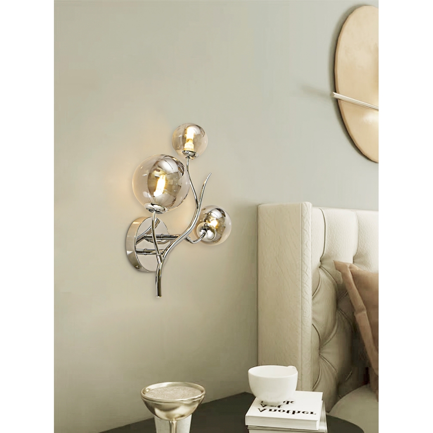 Brilagi - LED аплик MISTEL 3xG9/3W/230V лъскав хром/опушен