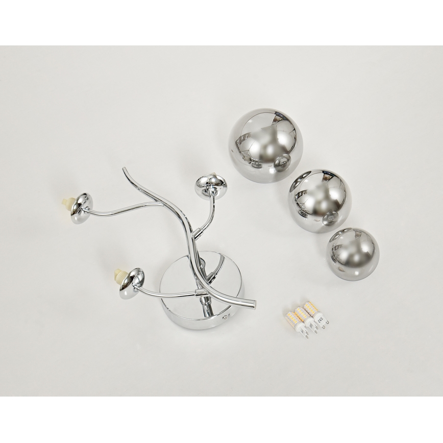 Brilagi - LED аплик MISTEL 3xG9/3W/230V лъскав хром/опушен