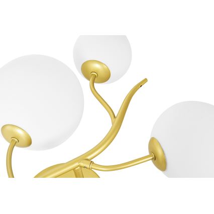 Brilagi - LED аплик MISTEL 3xG9/3W/230V златист/бял