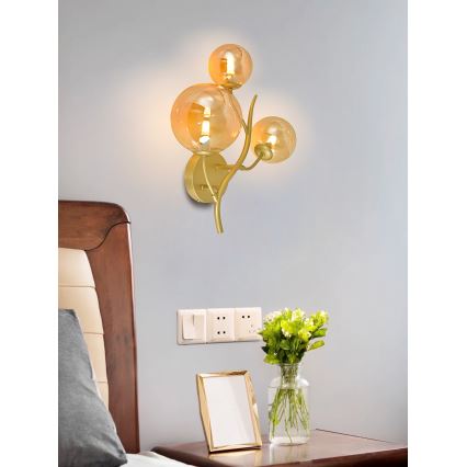 Brilagi - LED аплик MISTEL 3xG9/3W/230V златист