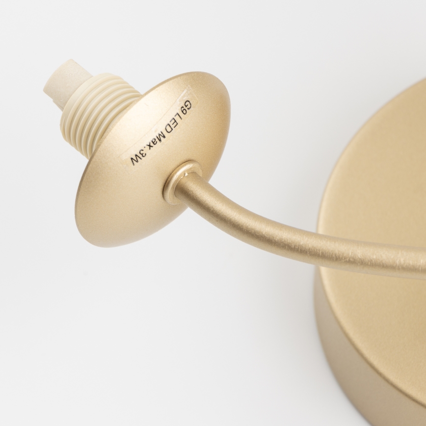 Brilagi - LED аплик MISTEL 3xG9/3W/230V златист