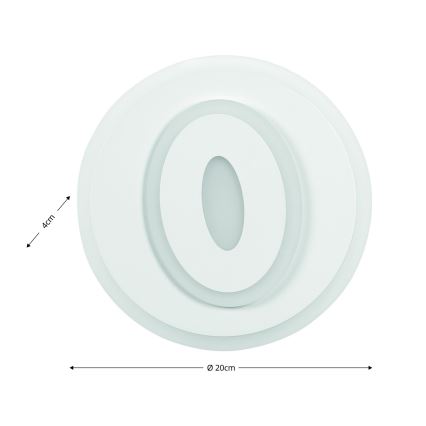 Brilagi - LED аплик MODERN MINI LED/26W/230V 3000/4000/6000K
