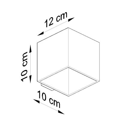 Brilagi -  LED Стенен спот MURO 1xG9/3,5W/230V