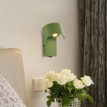 Brilagi - LED Аплик VASTO LED/3W/230V зелен