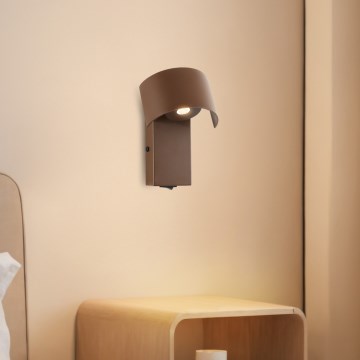 Brilagi - LED Аплик VASTO LED/3W/230V кафяв
