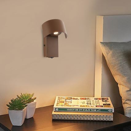 Brilagi - LED Аплик VASTO LED/3W/230V кафяв