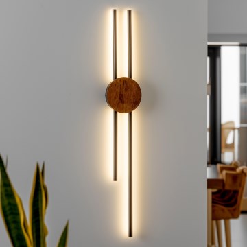 Brilagi - LED аплик WOODY COLLINE LED/15W/230V 80 см дъб череша