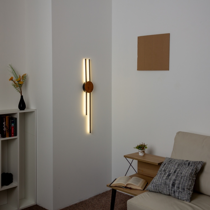 Brilagi - LED аплик WOODY COLLINE LED/15W/230V 80 см дъб череша