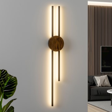 Brilagi - LED аплик WOODY COLLINE LED/15W/230V 80 см дъб