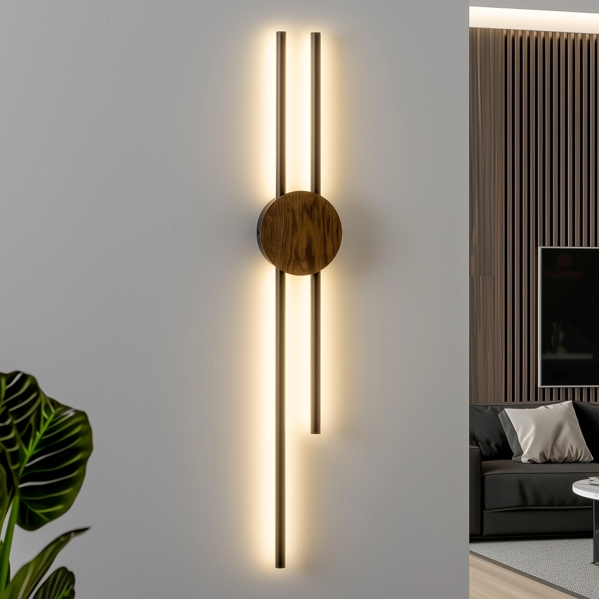 Brilagi - LED аплик WOODY COLLINE LED/15W/230V 80 см дъб