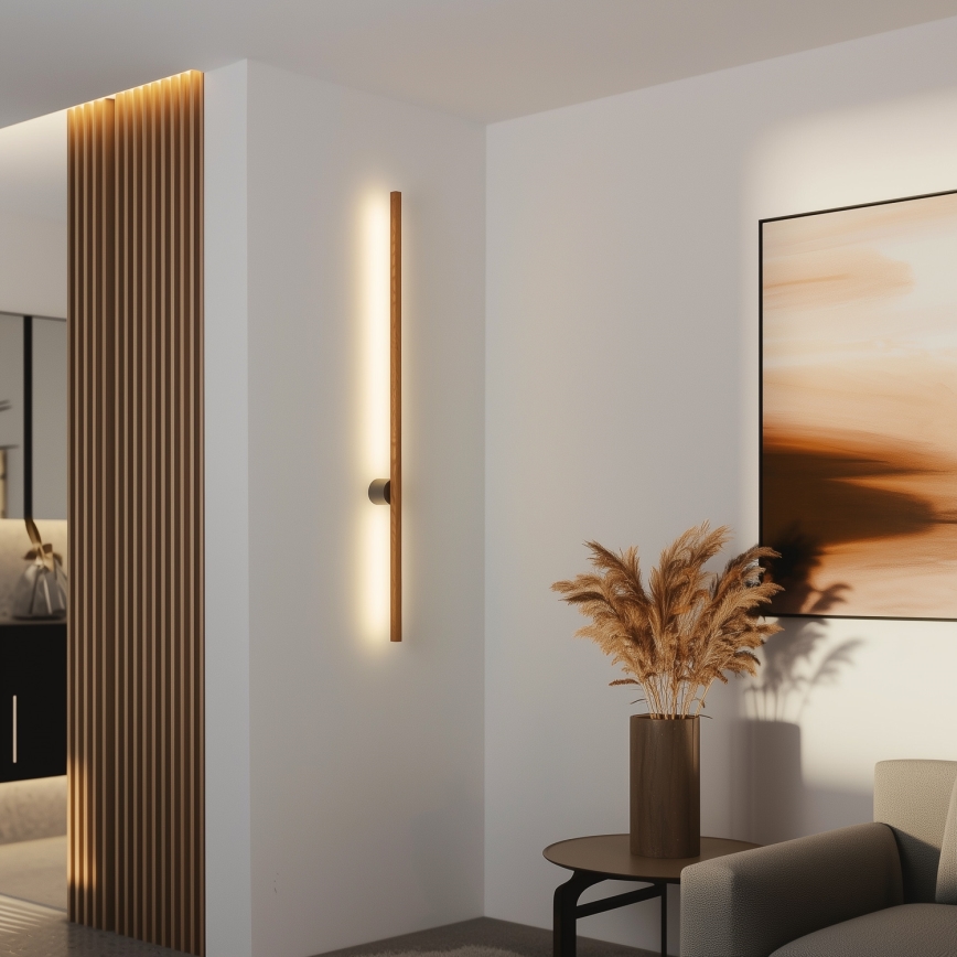 Brilagi - LED аплик WOODY LINE LED/12W/230V 120 см дъб череша