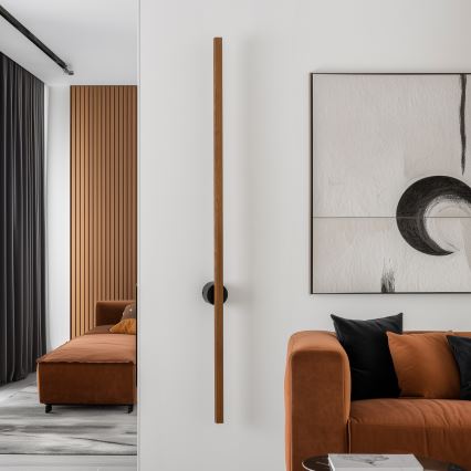 Brilagi - LED аплик WOODY LINE LED/12W/230V 120 см дъб череша