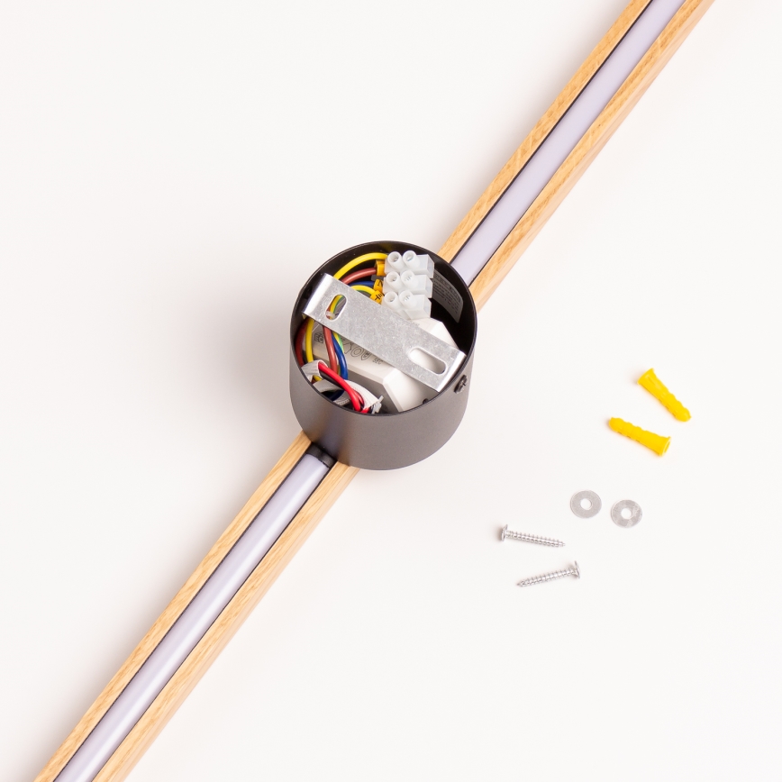 Brilagi - LED аплик WOODY LINE LED/12W/230V 120 см дъб
