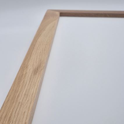 Brilagi - LED Плафон за баня WOODY FRAME LED/50W/230V 120x30 см IP44 дъб