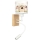 Brilagi - LED детска гъвкава стенна лампа BOBO WOOD 1xE27/25W/230V + LED/3W дъб/бяла/розова/феи