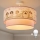 Brilagi - LED детски плафон BOBO 1xE27/60W/230V Ø 40 см розов/феи