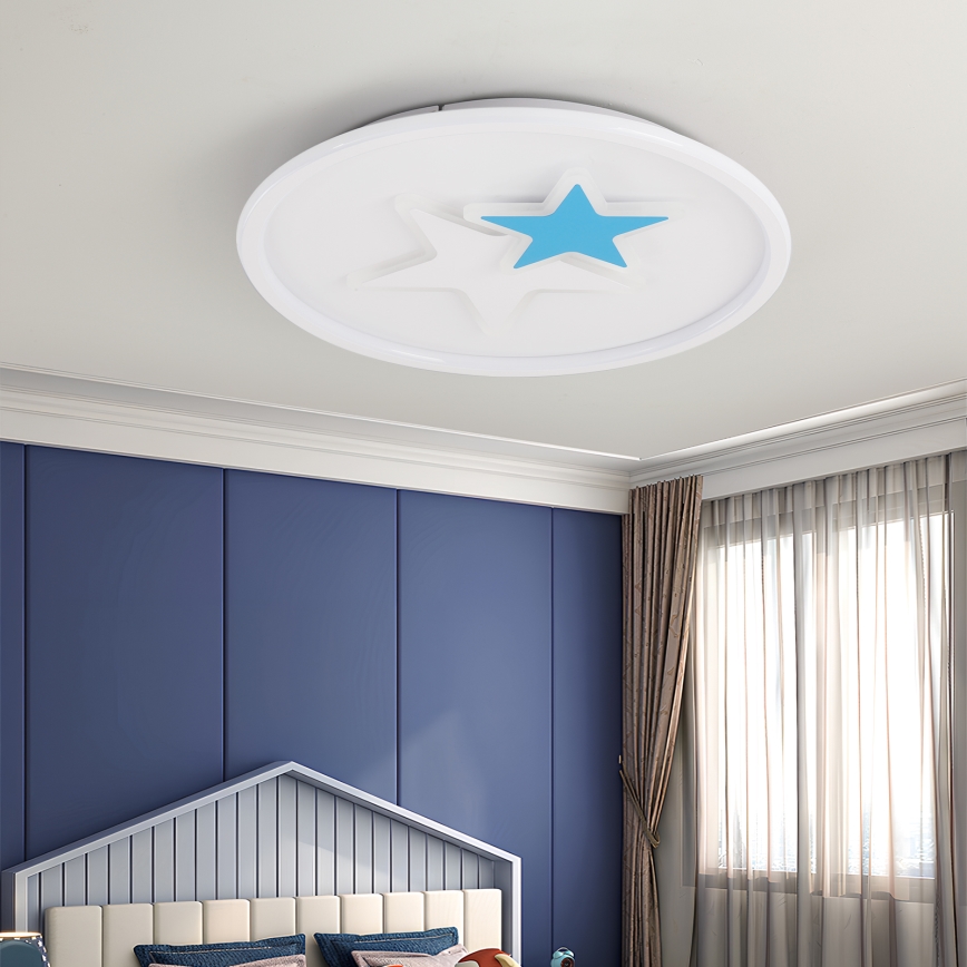 Brilagi - LED детски плафон STARS LED/35W/230V Ø 53 см