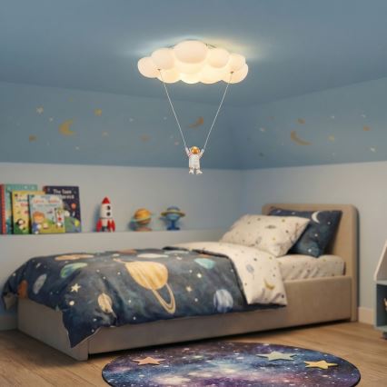 Brilagi - LED детски таванен плафон ASTRO LED/77W/230V бял