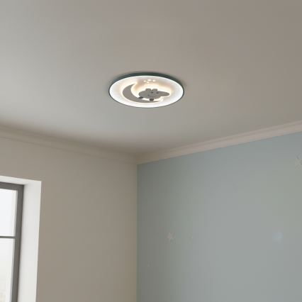 Brilagi - LED детско таванно осветително тяло PIGGY LED/70W/230V 3000/4500/6000K Ø 45 см