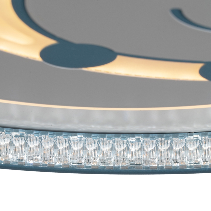 Brilagi - LED детско таванно осветително тяло PIGGY LED/70W/230V 3000/4500/6000K Ø 45 см