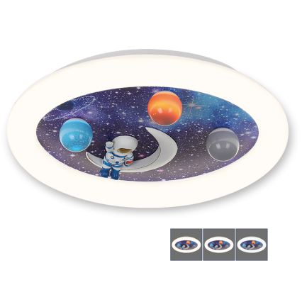 BRILAGI - LED детско таванно осветително тяло ASTRO LED/60W/230V 3000/4500/6000K Ø 51 cm