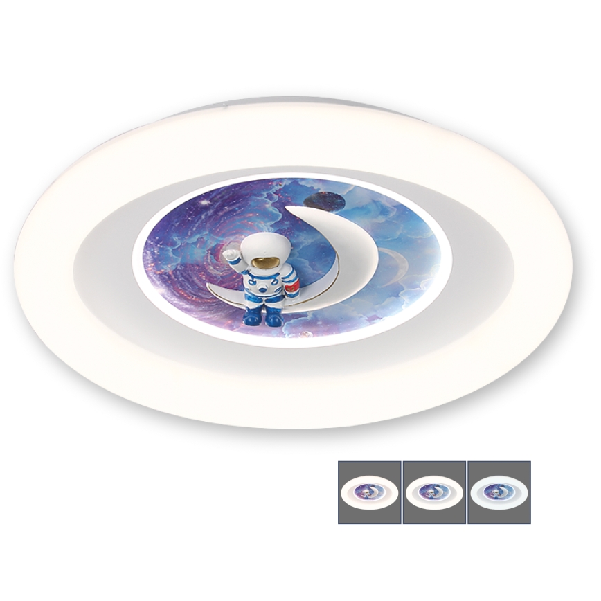 BRILAGI - LED Детско таванно осветително тяло ASTRO LED/80W/230V 3000/4500/6000K диаметър 51 см
