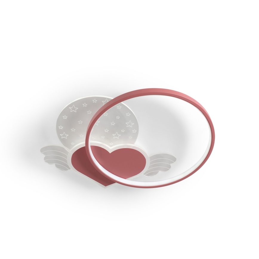 Brilagi - LED детско таванно осветително тяло LOVE LED/48W/230V 3000/4500/6000K розово