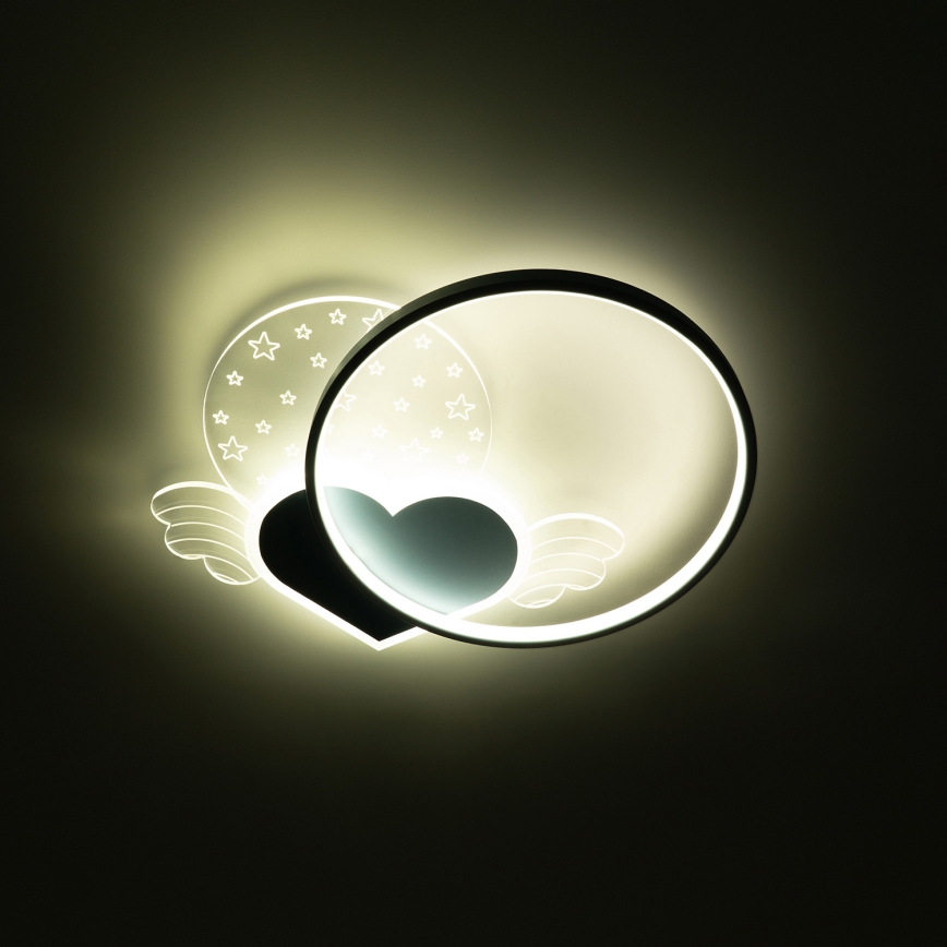 Brilagi - LED детско таванно осветително тяло LOVE LED/48W/230V 3000/4500/6000K синьо