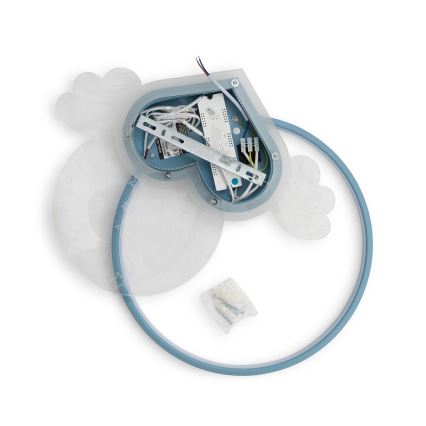 Brilagi - LED детско таванно осветително тяло LOVE LED/48W/230V 3000/4500/6000K синьо