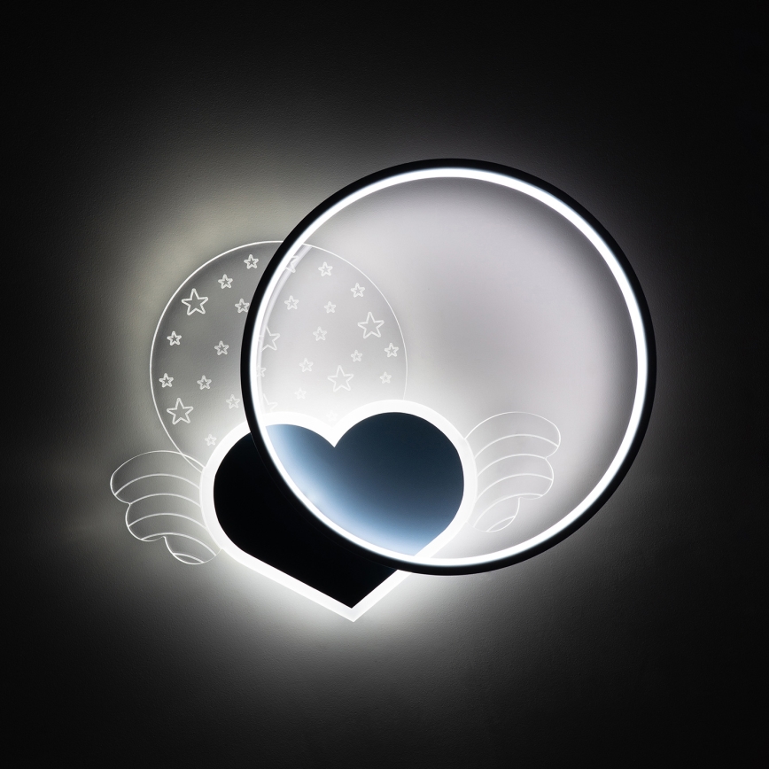 Brilagi - LED детско таванно осветително тяло LOVE LED/48W/230V 3000/4500/6000K синьо