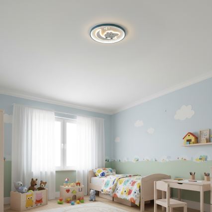 Brilagi - LED детско таванно осветително тяло PIGGY LED/70W/230V 3000/4500/6000K диам. 45 см