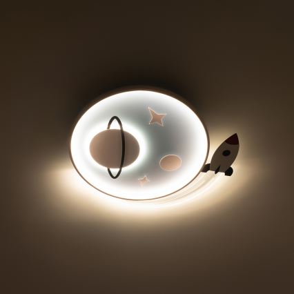 Brilagi - LED Детско таванно осветително тяло STARSHIP LED/64W/230V 3000/4500/6000K синьо