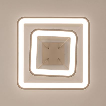 BRILAGI - LED полилей на кабел с възможност за димиране FALCON SLIM LED/78W/230V 3000-6500K 50x50 cm бежов + дистанционно управление