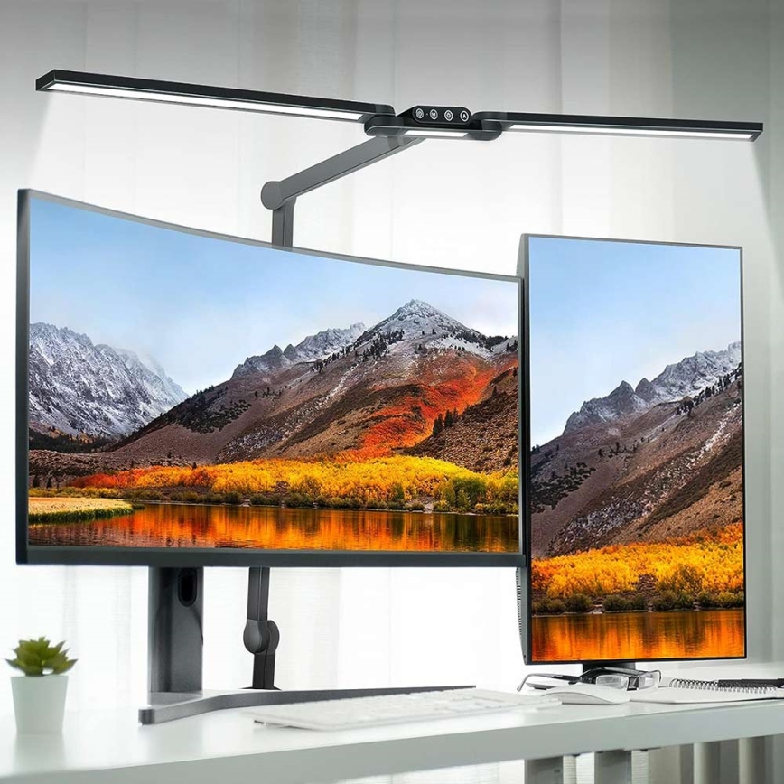 Brilagi - LED Димируем докосване гъвкав настолна лампа VARIO LED/24W/230V 3000-6500K CRI 92 черен