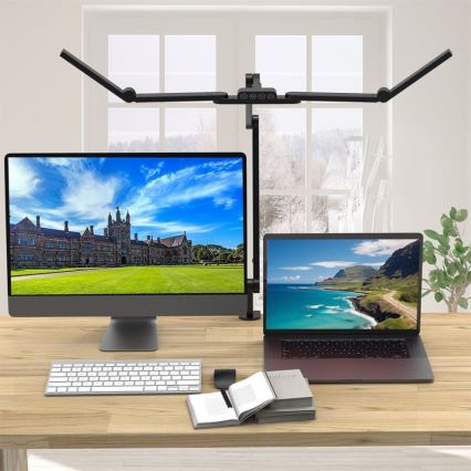 Brilagi - LED Димируем гъвкав настолна лампа VARIO LED/24W/230V 3000-6500K CRI 92 черен