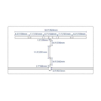 Brilagi - LED Димируем гъвкав настолна лампа VARIO LED/24W/230V 3000-6500K CRI 92 черен