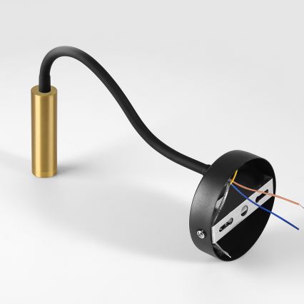 Brilagi - LED Димируем гъвкав стена лампа MAYA 1xG9/4W/230V черен/златист 2700-6500K Wi-Fi Tuya