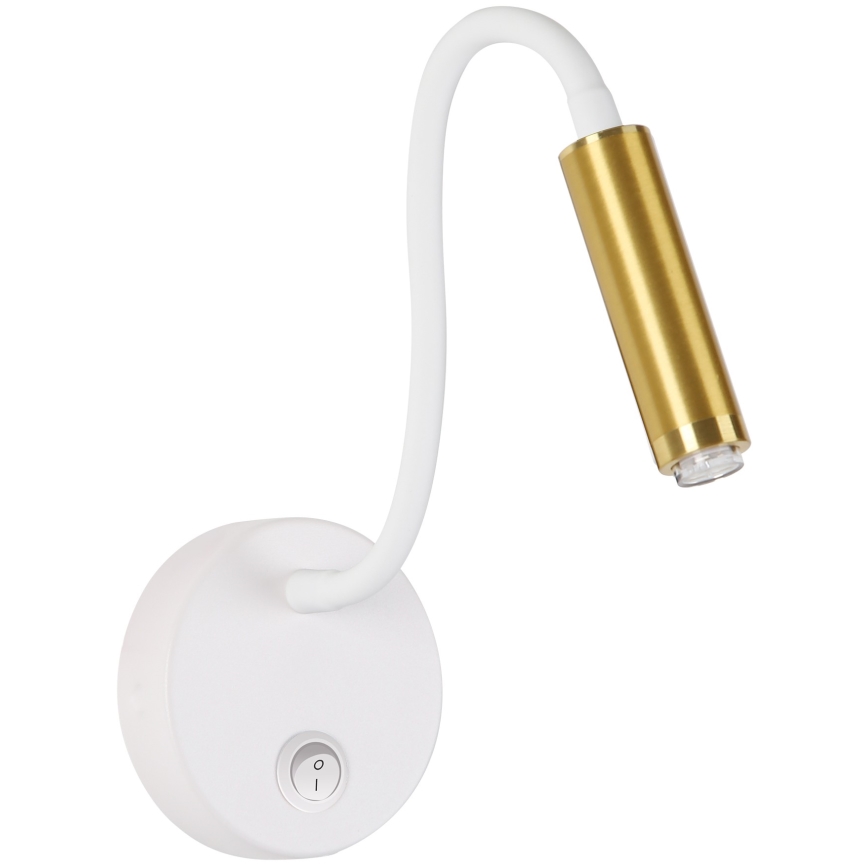 Brilagi - LED Димируем гъвкава стена лампа MAYA 1xG9/4W/230V бял/златист 2700-6500K Wi-Fi Tuya
