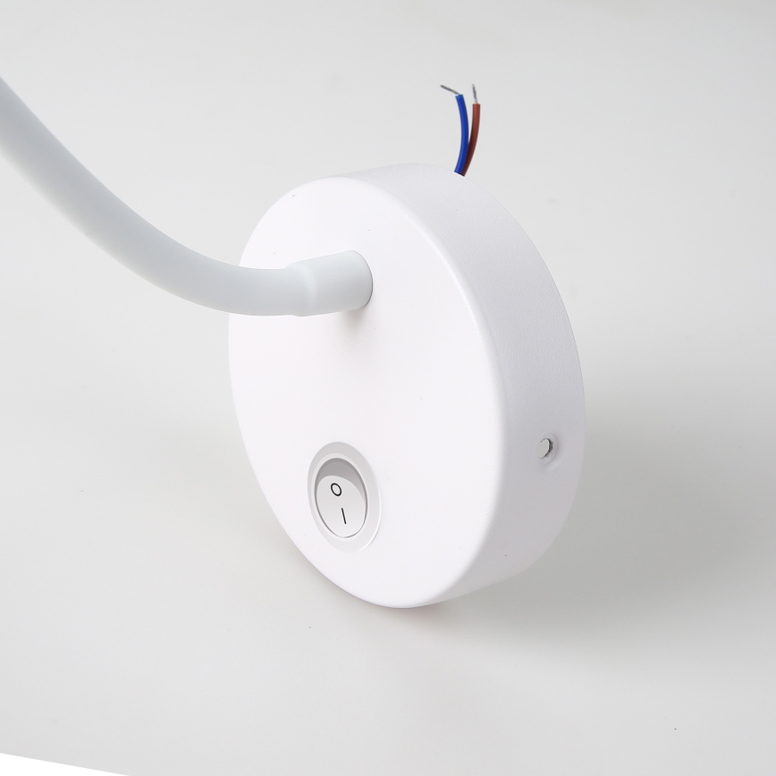 Brilagi - LED Димируем гъвкава стена лампа MAYA 1xG9/4W/230V бял/златист 2700-6500K Wi-Fi Tuya
