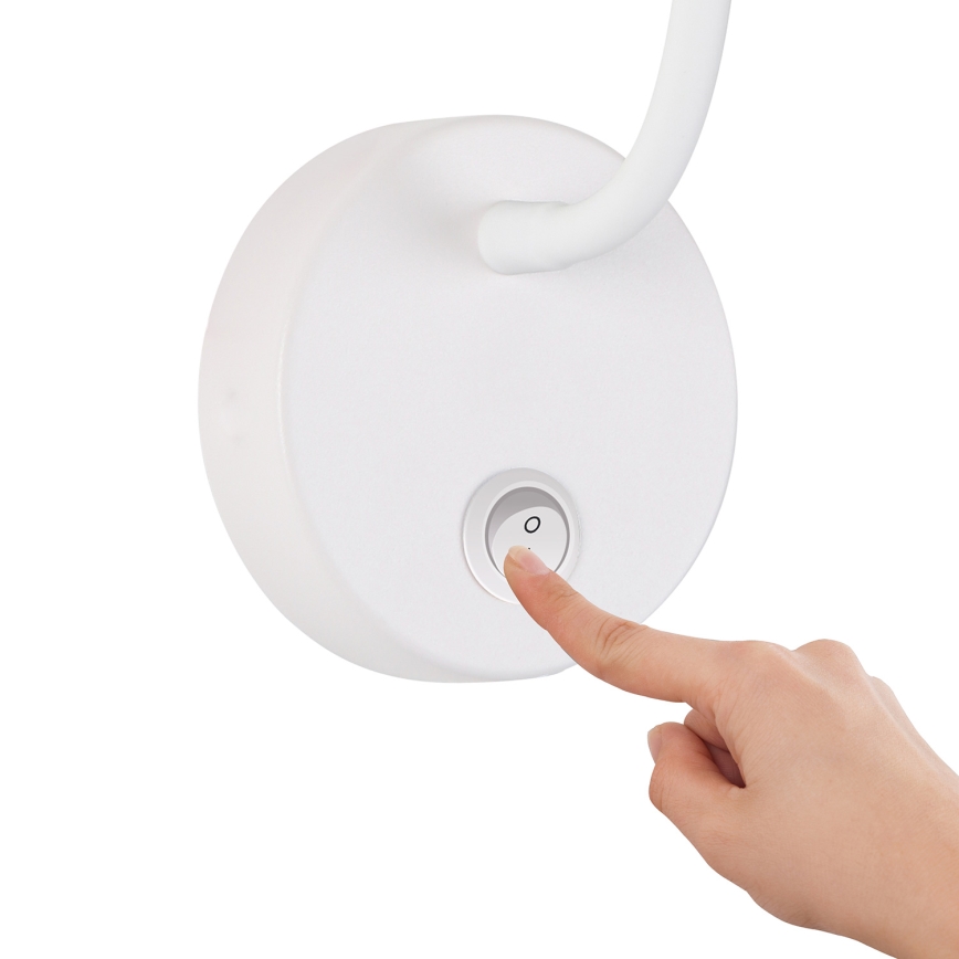 Brilagi - LED Димируем гъвкава стена лампа MAYA 1xG9/4W/230V бял/златист 2700-6500K Wi-Fi Tuya