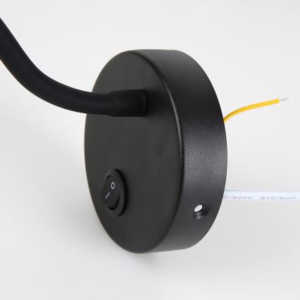Brilagi - LED Димируем гъвкава стена лампа MAYA 1xG9/4W/230V черен 2700-6500K Wi-Fi Tuya