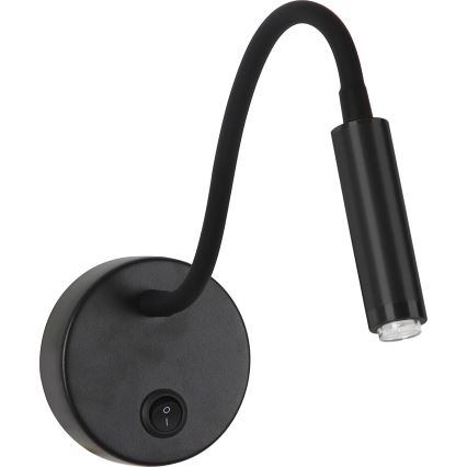 Brilagi - LED Димируем гъвкава стена лампа MAYA 1xG9/4W/230V черен 2700-6500K Wi-Fi Tuya